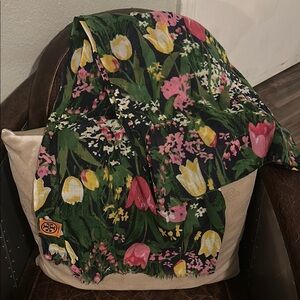 Tory Burch Floral Scarf